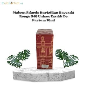 Maison Francis Kurkdjian Baccarat Rouge 540 Extrait De Parfum For Unisex 70ml