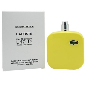 Lacoste L.12.12 Yellow (Jaune) For Men EDT 100ML (Tester)