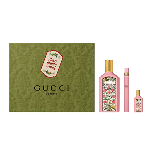 Gucci Flora Gorgeous Gardenia For Women Isi 3 (Giftset)