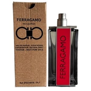 Salvatore Ferragamo Red Leather For Men EDP 100ml (Tester)