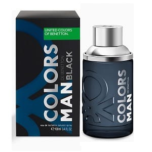 Benetton United Colors Black For Men EDT 100ml