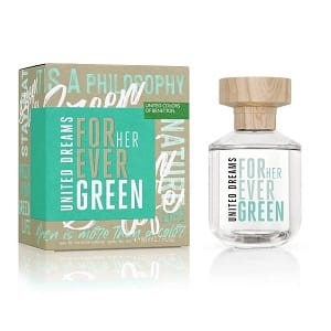 Benetton United Dreams Forever Green For Women EDT 80ml