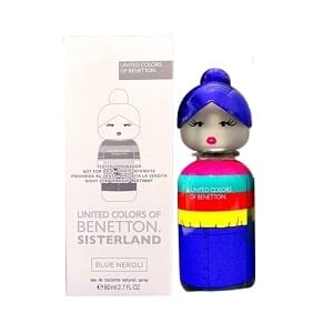 Benetton United Colors Sisterland Blue Neroli For Women EDT 80ml (Tester)